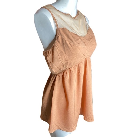 Akira Chicago Red Label Peach Blouse - Picture 2 of 8